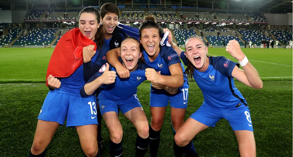 Radosť Francúzok U19 po postupe do finále ME